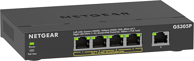 4 port gigabit POE switch - Call for Pricing