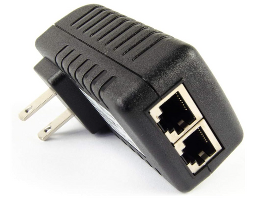 Gigabit 48V 30watt PoE Injector Adapter